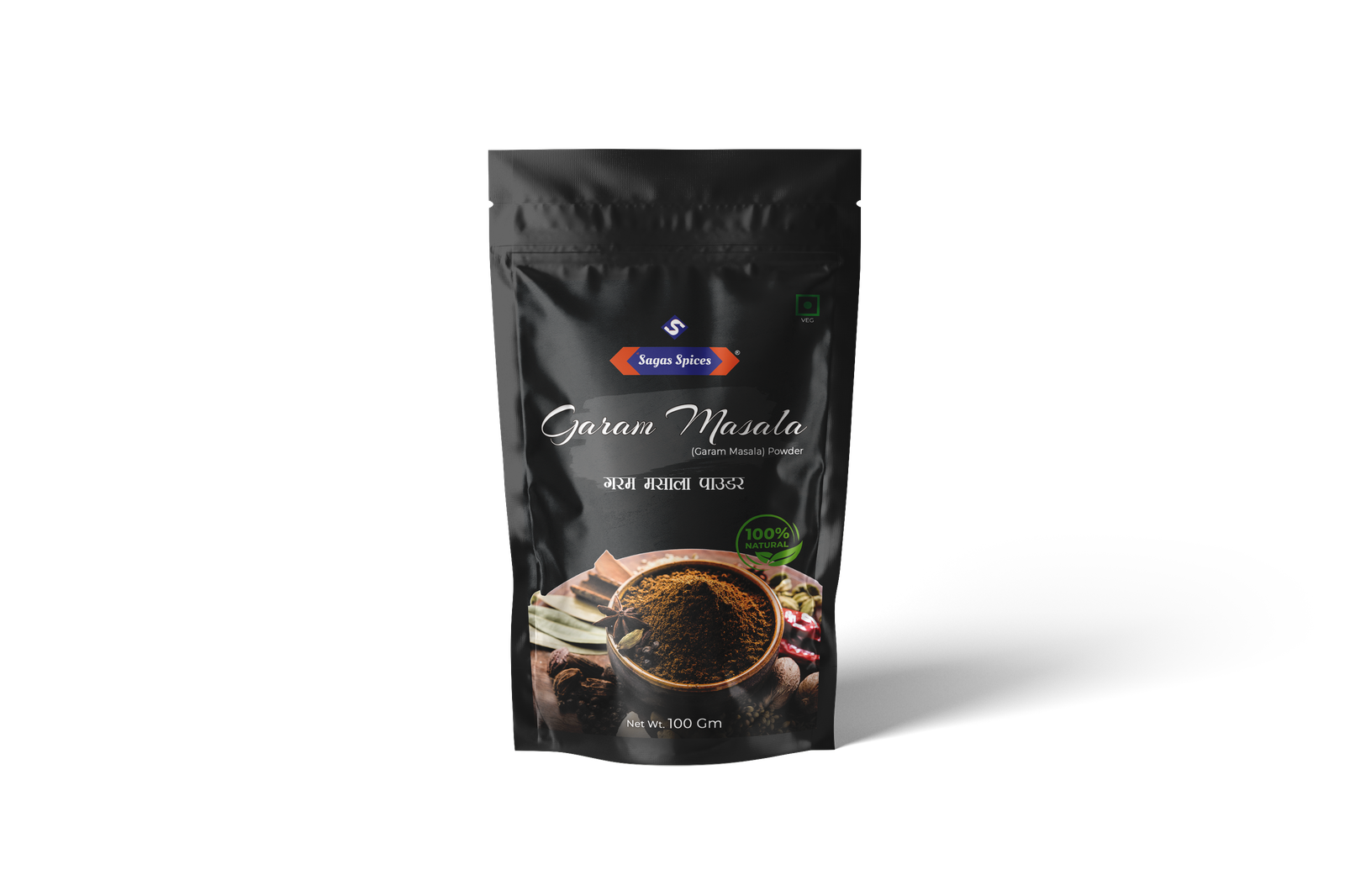 Sagas Spices Garam Masala pouch
