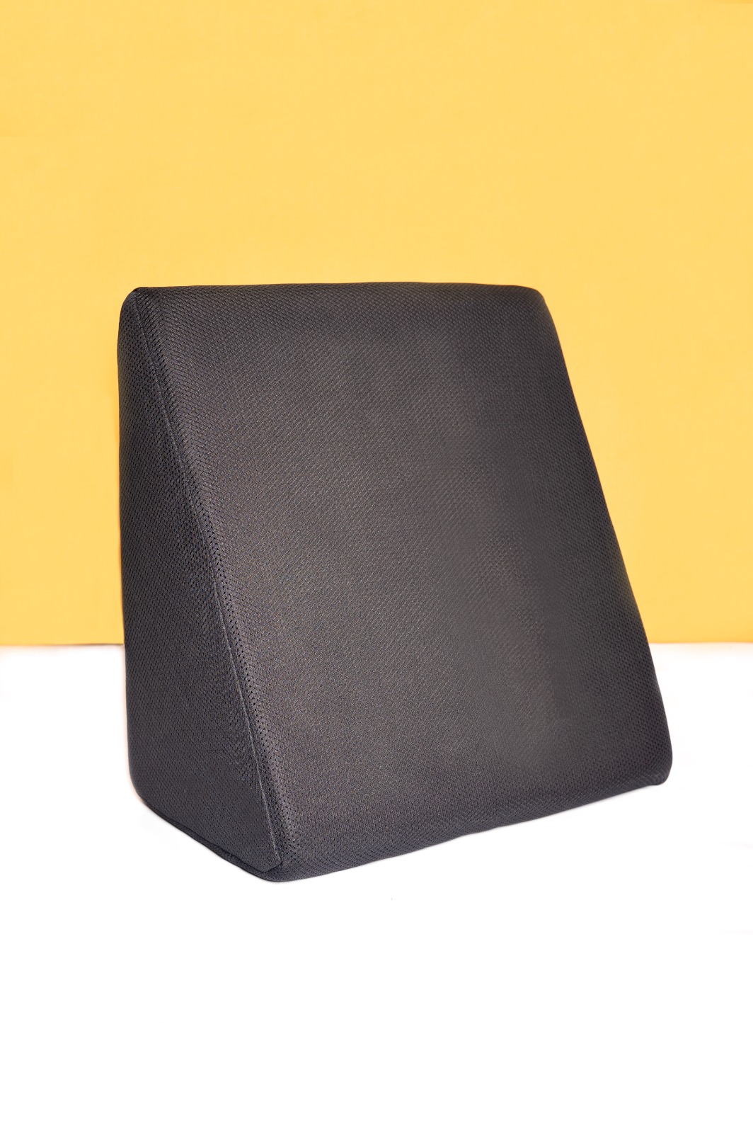 Black bed wedge support cushion